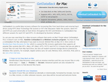 Tablet Screenshot of getdatabackmac.com